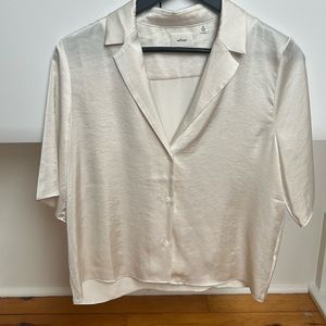 Wilfred Aritzia Satin Blouse